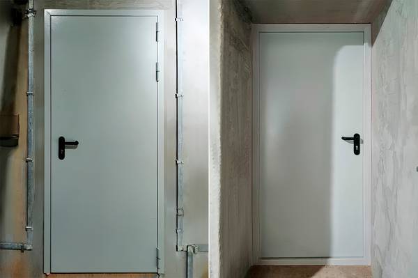 Глухая противопожарная дверь для офиса Глухая противопожарная дверь для офиса